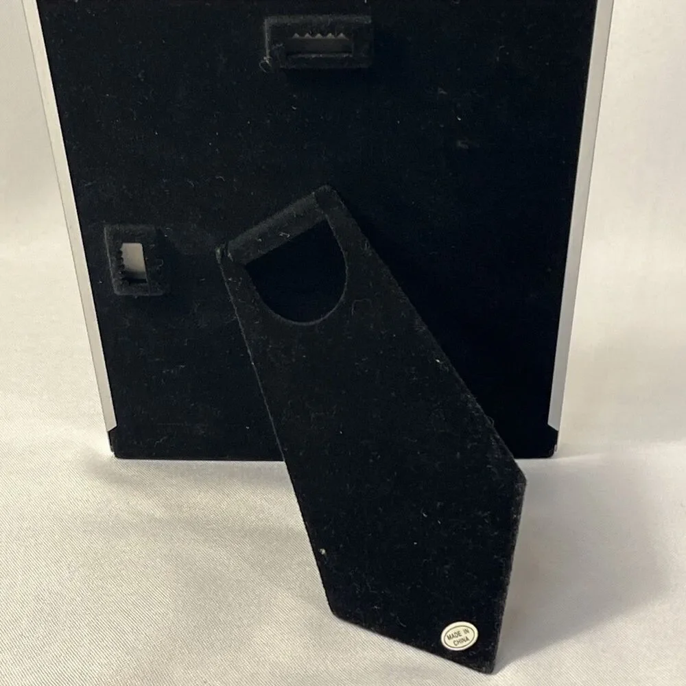 Lockheed Martin Brushed Silver-Tone Metal Picture Frame with Logo